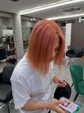 ウェーリング(Welring) azusa_デザインカラー　フェイスフレーミング