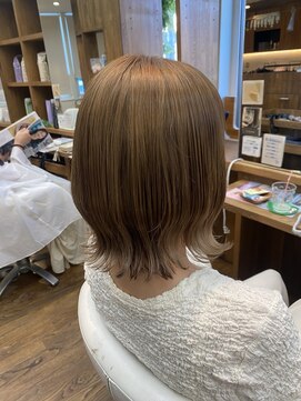 アイズヌーボー(I's NUBOU) ハイトーン/ダブルカラー/ミルクティーベージュ