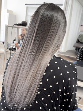 マイラグーン(MY LAGOON) ダブルカラー/バレイヤージュ/白髪ぼかし/韓国風ヘア/髪質改善