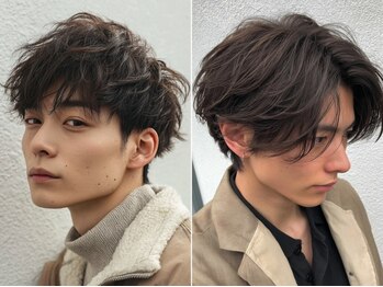 ヴィレッタ(VILLETA)の写真/センターパートや韓国風styleが人気[ハイライト/メンズ/南柏/髪質改善/スパイラルパーマ/ブリーチ/学割U24]