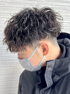 デプト(DEPT.) ツイストスパイラルフリンジパーマメンズパーマルーズパーマ佐賀