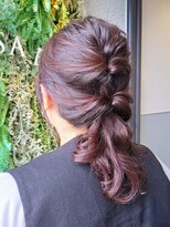 リサプラン(RISA plan)&nbsp;チェリーブラウン《西新/百道浜》簡単ヘアセット/オイルカラー