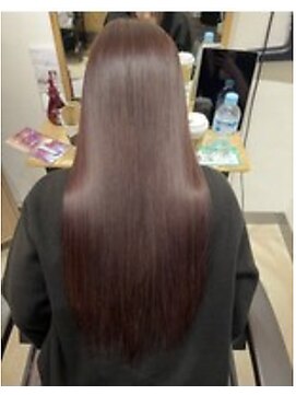 五感鷹匠 髪の診療所 美肌にみえるヘアカラー/ロング