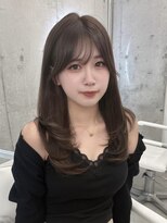 アイヴィ 表参道(IVY) 上品可愛い◇ワンカールレイヤー/グレージュ