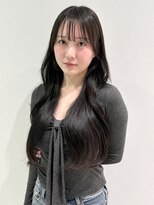 オーロ 塚口店(ORO) 小顔レイヤーロング×透明感暗髪