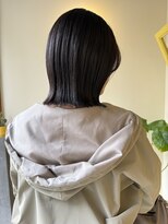 ヒントステーション(HINTSTATION)&nbsp;〈浅草 半個室〉ぷつっとカット×ダークグレージュ