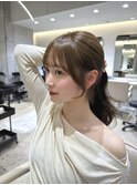 顔周りカット