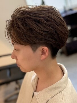 シーフ 千葉(Cyf) MEN’S HAIR/千葉駅/センターパート/曲がる縮毛矯正/齊藤大樹