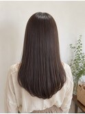 十日市/ロング/透明感ベージュ