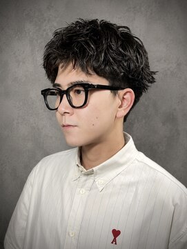 アウル 心斎橋(owl) 【ルーズショート】刈り上げ/短髪/ルーズパーマ/men's