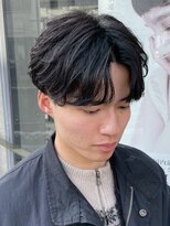アウラ(AURA) 盛岡メンズカットメンズパーマセンターパートスパイキーショート