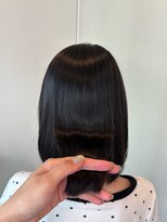 ヘアールーム(Hair Room)&nbsp;乾かすだけで内巻きボブ　縮毛矯正