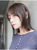レイヤーカット/顔周りレイヤー/レイヤーボブ/小顔レイヤー