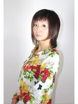 アビリティ ヘアー(ability hair)&nbsp;abilityhair バング短め大人アシメスタイル！