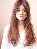 蒼い花 美容院 大人クールな　ナチュラルロング