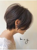【mag &nbsp;ginza】立体感くびれショートボブ×ハイライトカラー