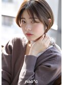 丸みシルエットの柔らか大人ショートヘア