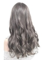 ユッカ エハ 豊中(YUCCA eha)&nbsp;【eha 山本】大人可愛い_アッシュベージュ