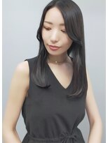 #大人可愛いワンカール 髪質改善 顔周りレイヤー 韓国#