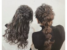 ナチュラルからパーティーヘアまでどんなスタイルでもOK☆