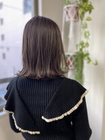 グリードヘアー セルフィッシュ(GREED hair SELFISH) long bob×highlight