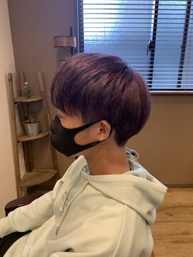 アンプヘア(amphair) パープルヘア☆