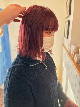 ジジ フィーカ 佐野(Gigi fika) ボルドーカラー