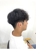 マッシュパーマ