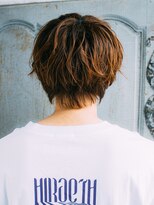 ロッソ ヘアアンドスパ 谷塚店(Rosso Hair&SPA) 無造作ショートマッシュ