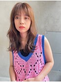 【ARTE表参道/青山】顔まわりレイヤーセミロング×透明感カラー