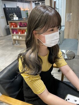 ツキ 横浜店(tuki) インナーカラーケアブリーチイヤリングカラーハイライトレイヤー