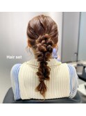 ポニーテールアレンジ/ヘアセット/ヘアアレンジ
