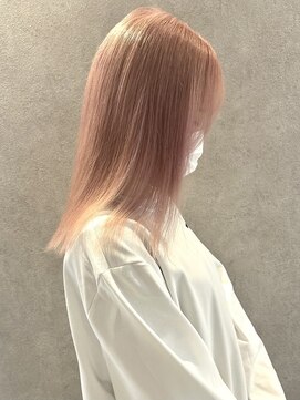 コト 福井大和田店(coto) 福井　大和田　ホワイトピンク　春カラー　ハイトーンカラー