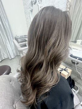 アールプラスヘアサロン(ar+ hair salon) モカ　グレージュカラー
