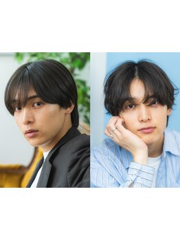学生からビジネスマンまで幅広い年代からの圧倒的支持◎髪質、くせ、骨格に合わせたスタイルをご提案☆