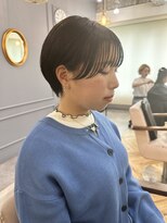 トッカ ヘアアンドトリートメント 難波店 小顔似合わせカット愛されクールショート20代/30代40代50代/難波