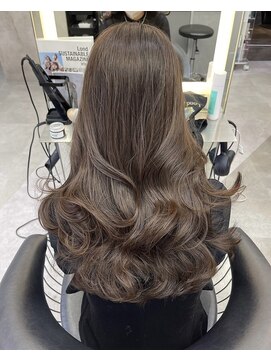 ロンドイディールバンダイ 新潟万代(Lond ideal) 艶感ベージュカラー