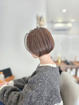 ツナグ(TSUNAGU) 質感と量感にこだわって作るボブ×肌馴染みの良い透明感カラー☆