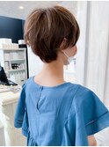 福山Caary20代30代40代50代60代ショートヘア小顔補正立体カット