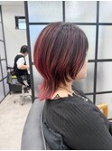 ウルフレイヤー+暖色系カラー