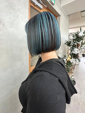 リアン(Lien) 個性的アンブレラカラーエメラルド