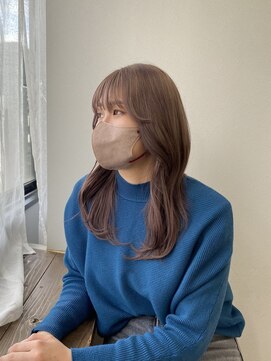 ローレン(Lolen.) モカブラウン/フェミニンロング mai