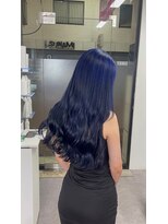 スワイ(SWAY)&nbsp;ネイビーブルー/髪質改善/ボブウルフ/エクステ/ダブルカラー