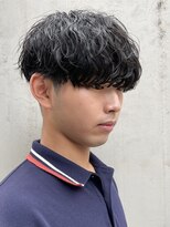 メンズ　波巻きスパイラル　スパイラルパーマ