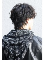 リップスヘアー 梅田アネックス(LIPPS hair)&nbsp;シャドウパーマ強めスパイラルパーマ韓国マッシュウルフ