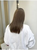 ヘーゼルベージュ/ハイトーン/大阪美容室/枚方美容室/大阪ロング