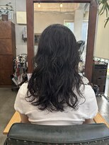 ヘアメイク デザート(HAIR MAKE DESART) 木村法子【黒髪ロング×韓国風デジタルパーマ】