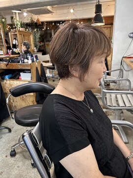 ヘアーサロン ソルト(hair salon SALT) 透明感ベージュショート