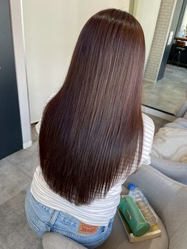 ナンバー ジルバ 立川(N° jillva) 髪質改善/縮毛矯正/酸性ストレート/韓国/イルミナカラー/ロング