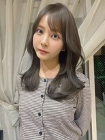 バイエイト(X８) ブリーチなしダブルカラー×レイヤー×髪質委改善　名駅